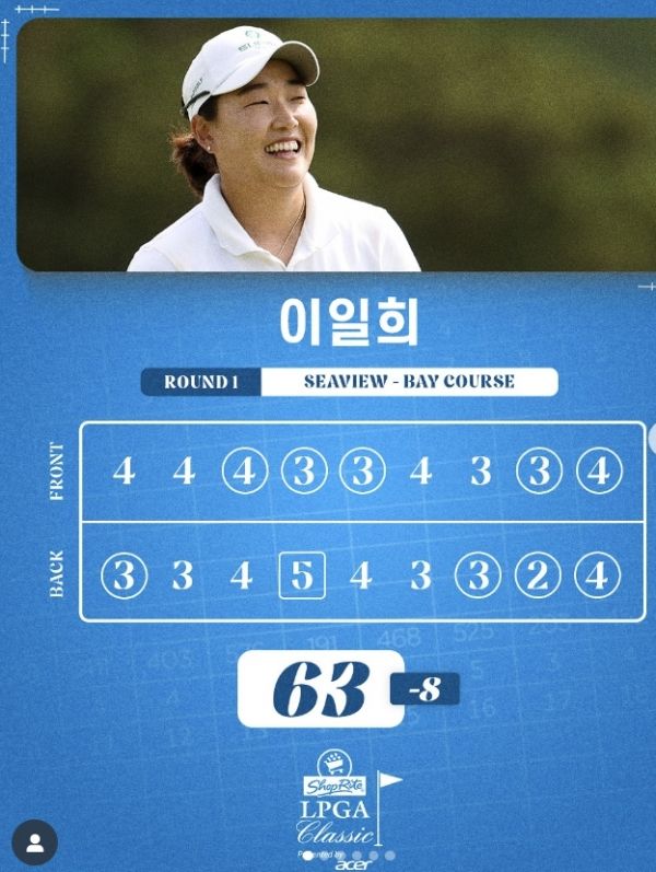 이일희. 사진=LPGA
