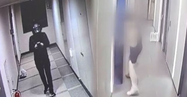 기사의 이해를 돕기 위한 사진 / 대구 원룸 성폭행 사건 당시 CCTV 모습