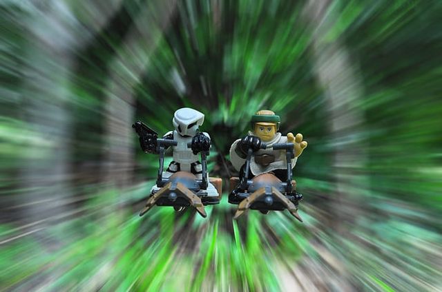 스타워즈&nbsp;스피더&nbsp;체이스를&nbsp;본뜬&nbsp;레고&nbsp;/ flickr