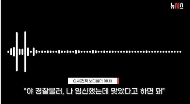 뉴시스가 공개한 당시 상황이 담긴 녹취록