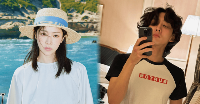 사진=한지민 SNS / 최정훈 SNS