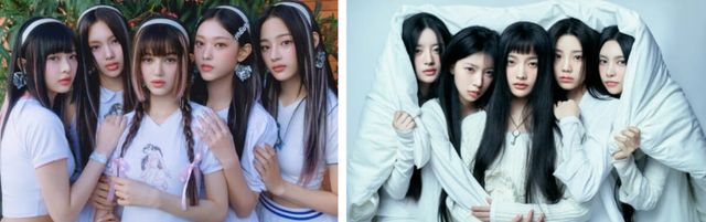 어도어 제공(뉴진스),&nbsp;빌리프랩 제공(아일릿)