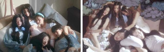 빌리프랩 제공(아일릿), 어도어 제공(뉴진스)