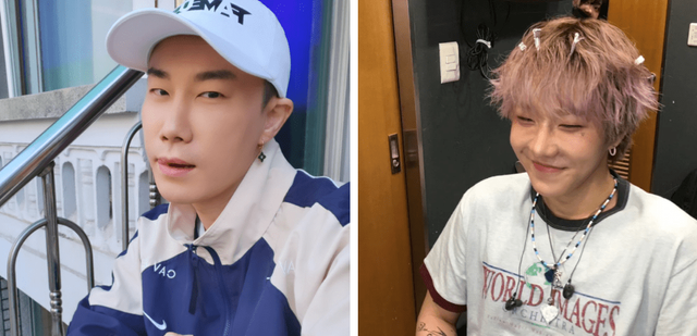 사진=산이 SNS / 비오 SNS