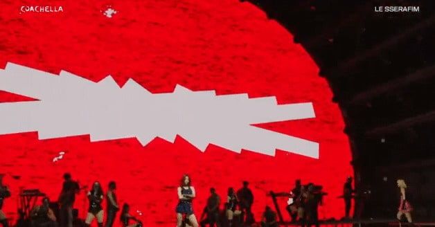 르세라핌 코첼라 무대