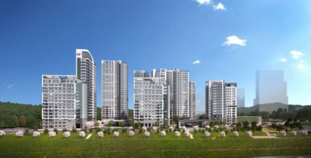 힐스테이트&nbsp;도안리버파크&nbsp;2차_5단지_투시도