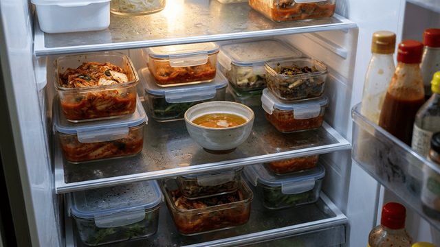 맥주를 냉장고에 넣은 모습 / 기사 이해를 돕기 위한 AI 이미지