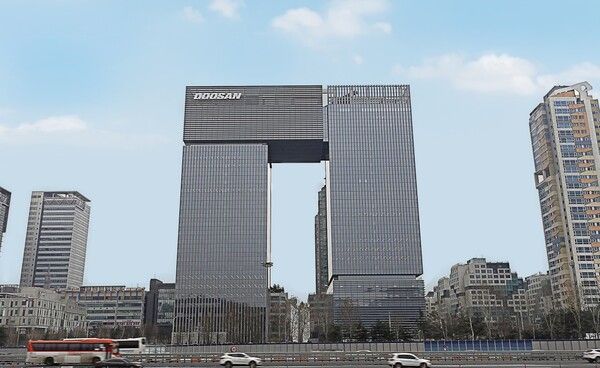 두산그룹 사옥 전경./ 사진=두산&nbsp;