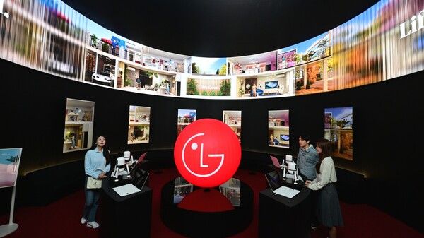 KES 2024의 LG전자 전시관. / 사진=LG전자.