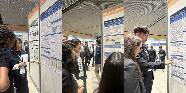 한미약품 R&D센터 곽은주 연구원, 박원기 연구원, 유형석 연구원. / 사진=한미약품.