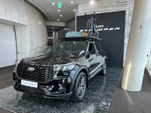 포드 더 뉴 익스플로러의 전측면 /사진=김완일 기자