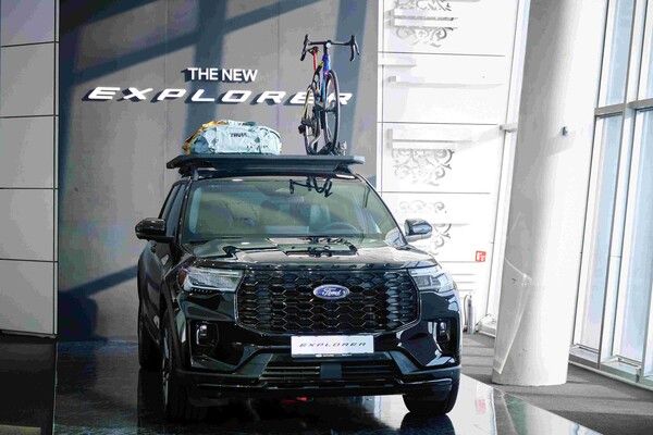 포드코리아가 서울 세빛섬에서 신형 익스플로러 미디어 쇼케이스를 진행했다. /사진=포드코리아