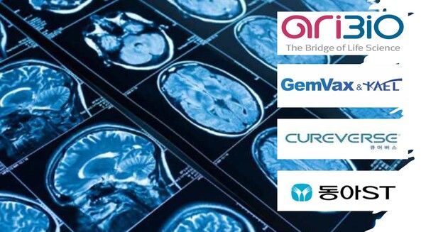 국내 치매 치료제 개발 기업. / 사진=정문필 기자.