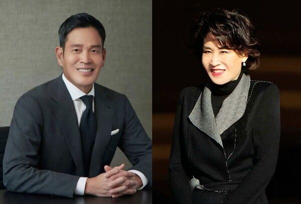 정용진 신세계그룹 회장(왼). 정유경 ㈜신세계 신임 회장(오). / 사진=신세계그룹.