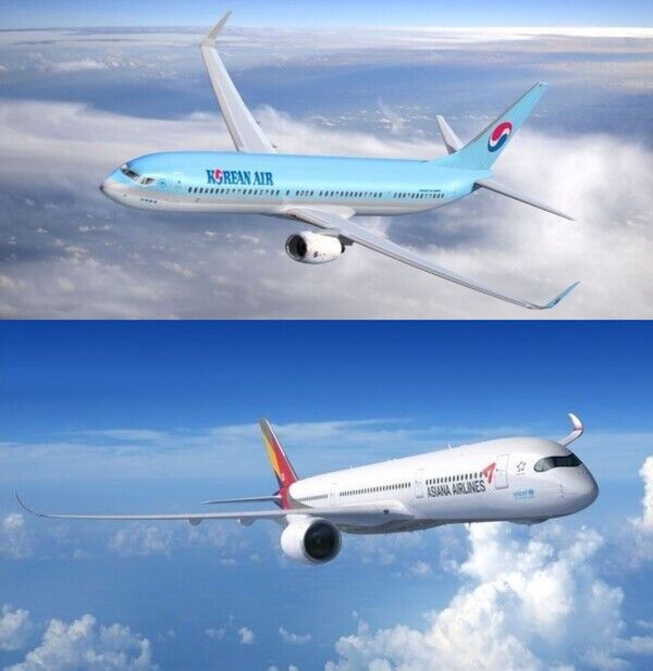 대한항공이 28일 유럽연합(EU) 집행위원회(EC)로부터 아시아나항공과 기업결합에 대한 최종 승인을 받았다. 대한항공의 B737-900ER. /사진=대한항공