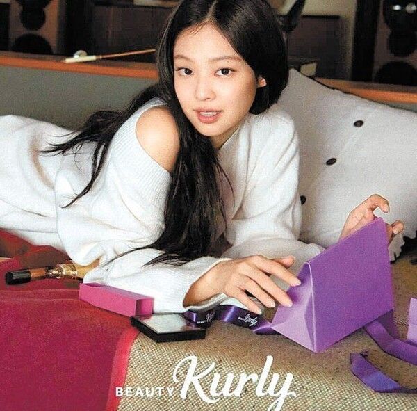 뷰티컬리 모델 블랙핑크 제니. / 사진=컬리.