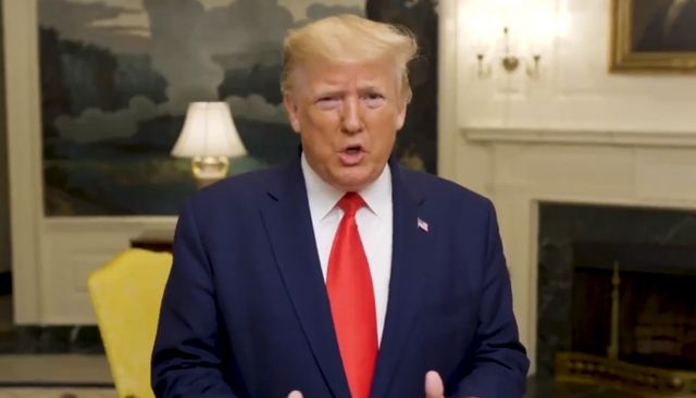 도널드 트럼프 미국 대통령. /사진=트럼프 대통령 트위터 출처