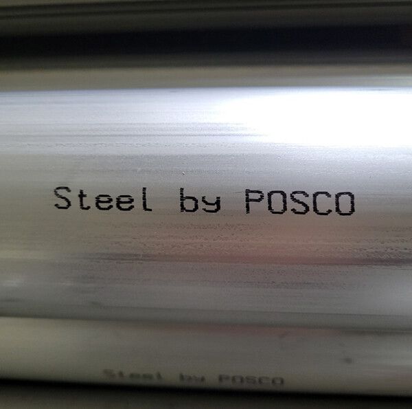 Steel by POSCO 상표 예시 /사진=포스코