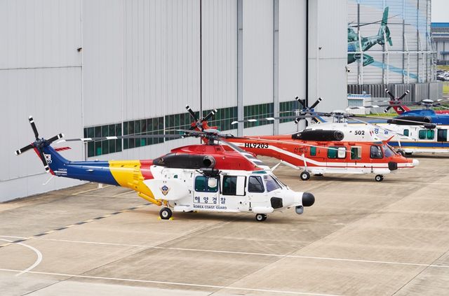 '수리온(KUH-1)' 기반의 관용 헬리콥터들. /제공=한국항공우주산업(KAI)
