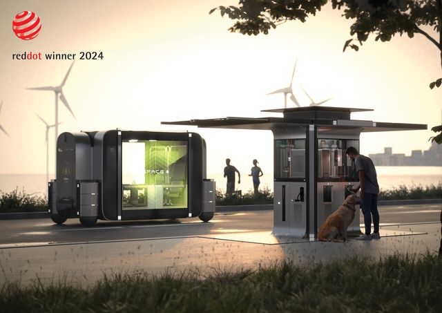 ‘2024 레드 닷 어워드’에서 본상을 수상한 현대자동차 공공 모빌리티 콘셉트 'SPACE(Spatial Curated Experience)'. /사진=현대자동차그룹