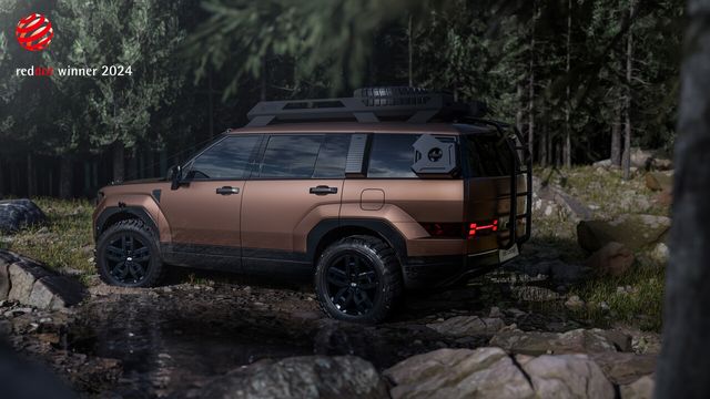 ‘2024 레드 닷 어워드’에서 본상을 수상한 현대자동차 싼타페 XRT 콘셉트'. /사진=현대자동차그룹