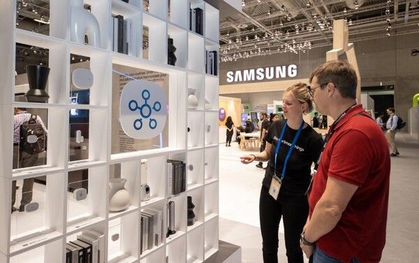 IFA 2023의 삼성전자 스마트싱스 부스. / 사진=삼성전자.