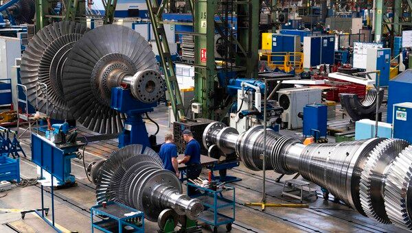 스코다파워 터빈 작업 /사진=두산에너빌리티