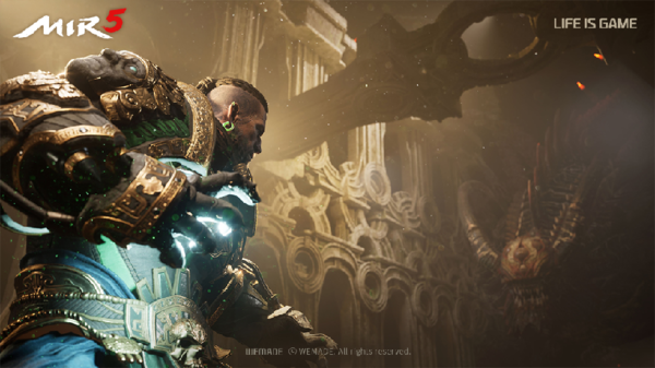 위메이드넥스트가 개발 중인 신작 미르5 대표 이미지. (제공=위메이드넥스트)