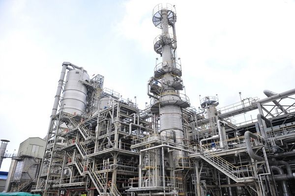 LG화학의 전남 여수 제2 납사 분해 시설(NCC). /제공=LG화학