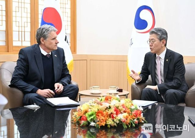 김홍균 제1차관, '루베시' 체코 사무차관 면담