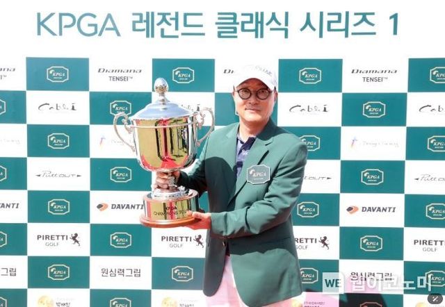이인우 KPGA 챔피언스투어 첫 승