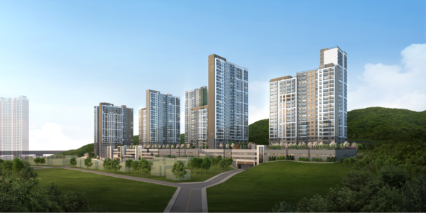 운암산공원 우미린 리버포레 투시도. /사진=우미건설