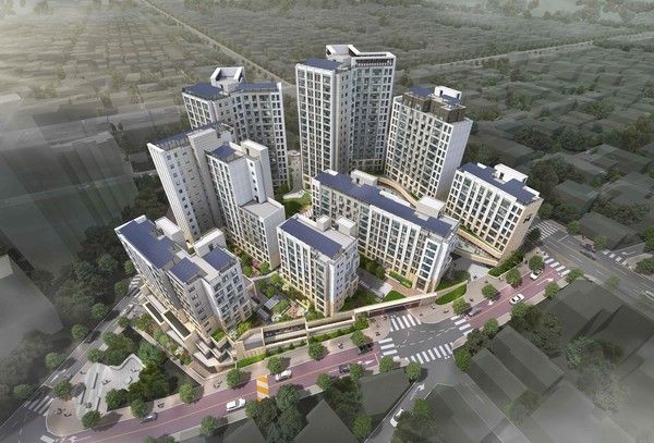 현대건설의 '디에이치 대치 에델루이'가 4일 견본주택을 개관하고 본격 분양에 돌입한다. 디에이치 대치 에델루이 조감도./사진=현대건설