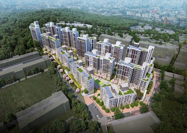 힐스테이트 등촌역 조감도. /사진=현대건설