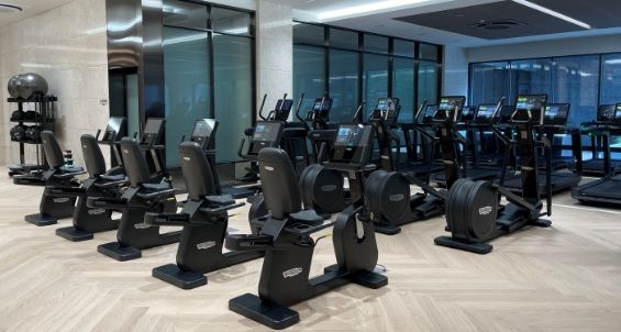 테크노짐&nbsp;아티스&nbsp;라인으로&nbsp;구성한&nbsp;삼성&nbsp;래미안&nbsp;원베일리&nbsp;피트니스센터 / 사진=테크노짐