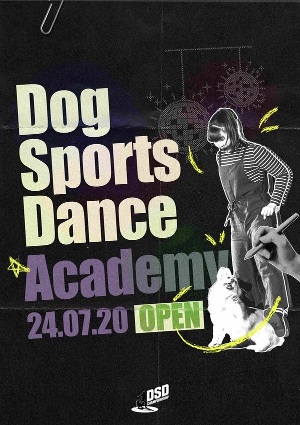'도그스포츠댄스 아카데미' 포스터. /사진=강아지숲