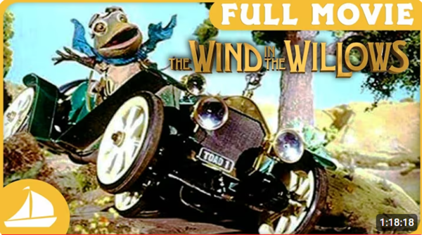 케네스 그레이엄의 동명 동화를 바탕으로 만들어진 스톱모션 애니메이션 '버드나무에 부는 바람'(The wind in the willows)의 한 장면 /사진=유튜브 캡처