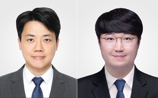 왼쪽부터 임세진 교수 이원화 교수 / 사진=임성기제단