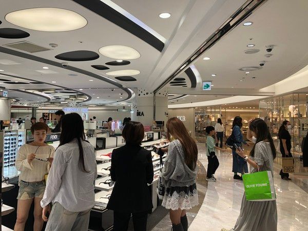 8일 롯데면세점 모습 /사진=김현정 기자