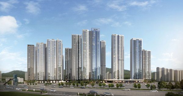 '의왕시청역 SK뷰 아이파크' 투시도./사진=SK에코플랜트 제공