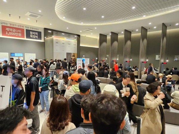 '김포풍무 호반써밋' 견본주택 내부 모습./사진=호반건설