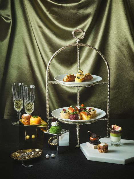 JW 메리어트 호텔 서울 '프래그런스 오브 어텀' 애프터눈 티 세트 /사진=JW 메리어트 호텔 서울