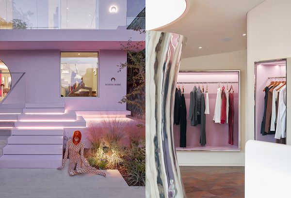 23일 오픈하는 '마린 세르 한남 하우스' 매장 외관 및 내부 /사진=무신사