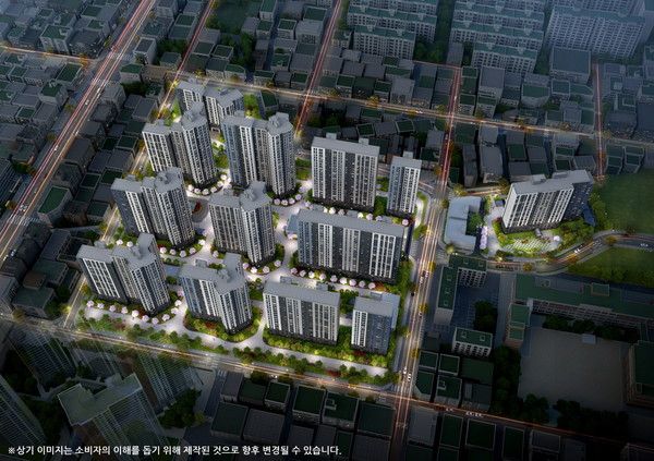 '두산위브&수자인 부평 더퍼스트' 조감도./사진=두산건설