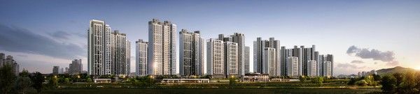 '운정 아이파크 시티' 투시도./사진=HDC현대산업개발