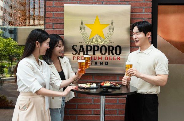 성수동 '삿포로 프리미엄 비어스탠드'&nbsp;매장 /사진=삿포로 맥주