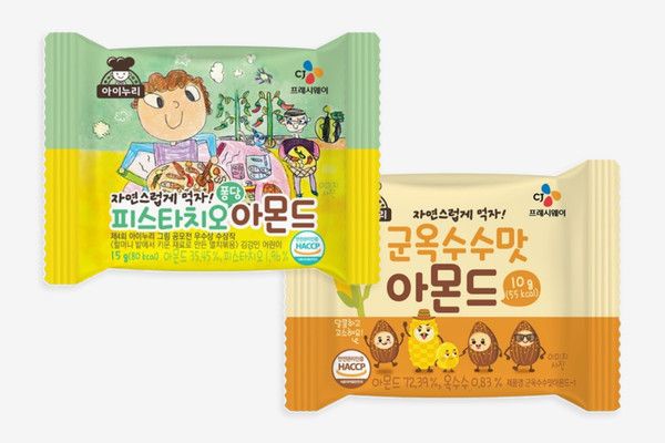 아이누리 견과류 신상품 / 사진=CJ프레시웨이