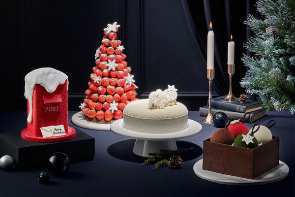 파라다이스 크리스마스 한정 케이크 5종 /사진=파라다이스