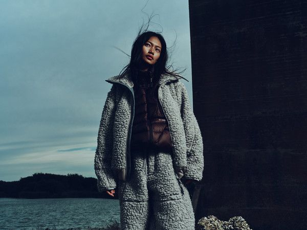 헬리녹스 웨어 '울 플리스 자켓' 캠페인 /사진=코오롱FnC