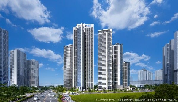 '시티오씨엘 8단지' 투시도./사진=HDC현대산업개발
